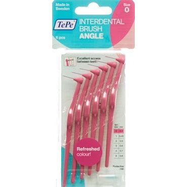 TEPE Angle Interdental-Brush 0.4mm pink - COSMONDO