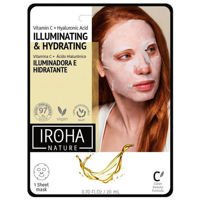 IROHA Tissue Mask Vit C/Hyalur - COSMONDO