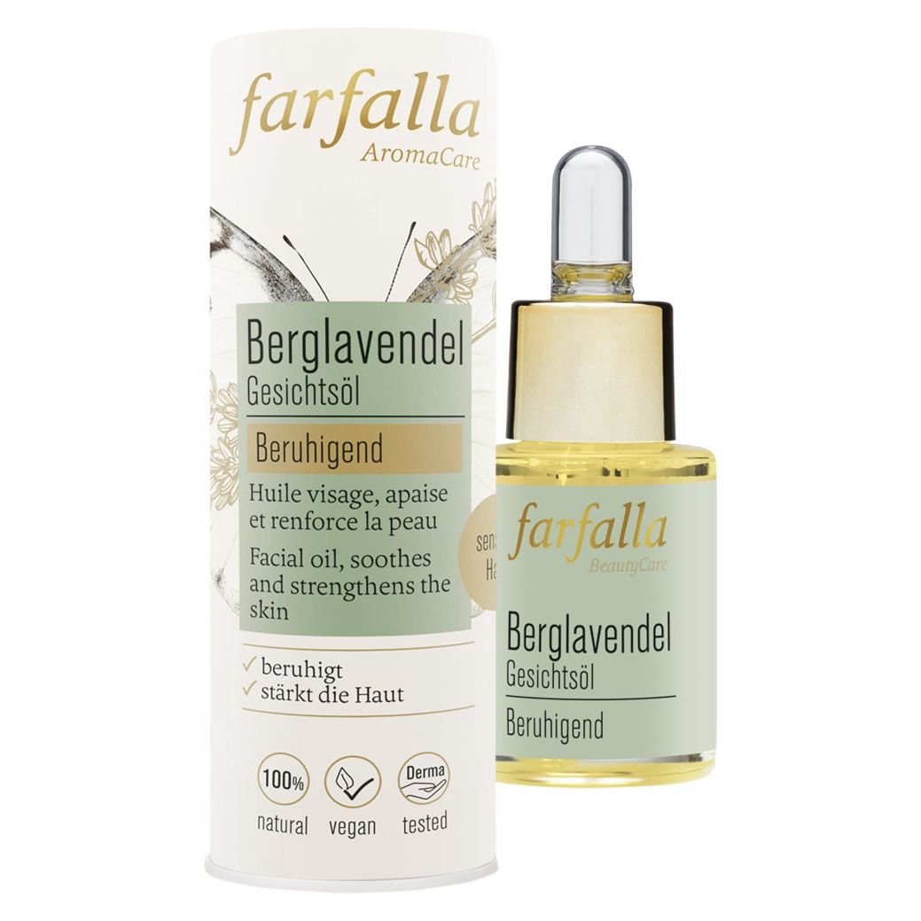 FARFALLA Gesichtsöl Berglavendel - COSMONDO