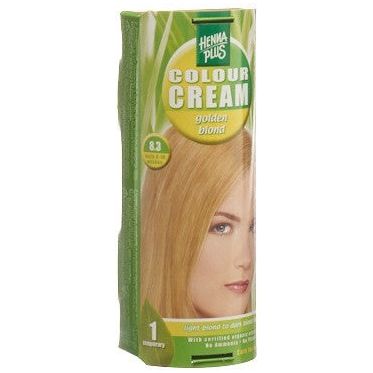 HENNA PLUS Colour Cream 8.3 gold blond - COSMONDO