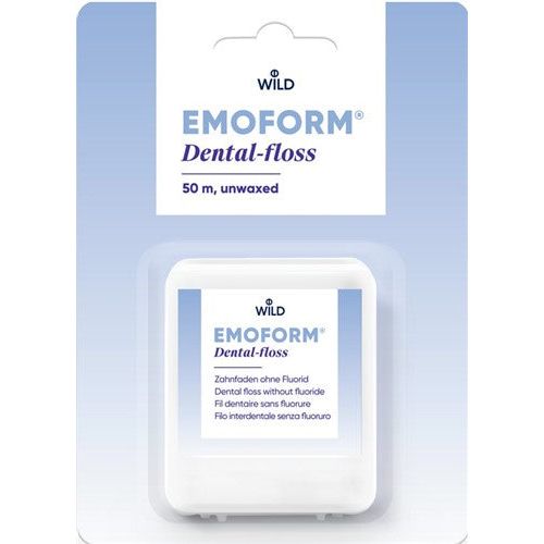 EMOFORM Zahnfaden ungewachst 50m - COSMONDO