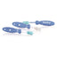 NUBY Zahnputztrainer 3 Stages BLAU - COSMONDO