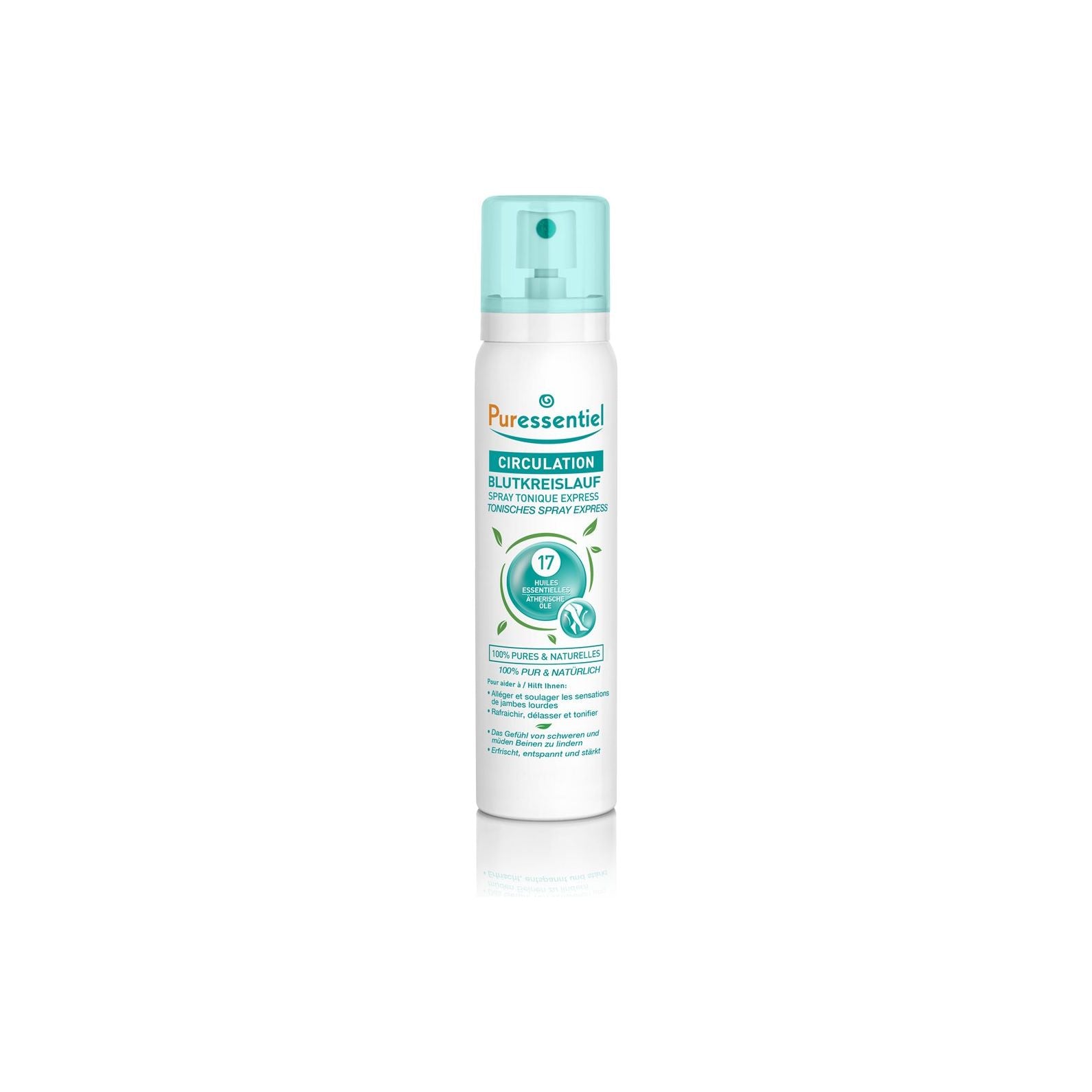 PURESSENTIEL Spray Tonic Express Blutkreisl - COSMONDO