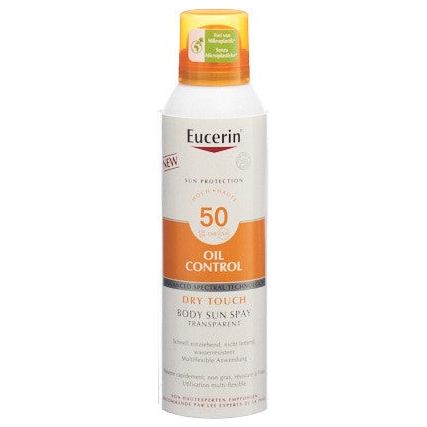 Eucerin SUN Body Spray Oil Control Dry Touch LSF50 - COSMONDO