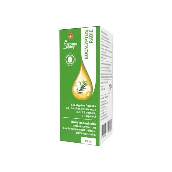AROMASAN Eukalyptus radia Äth/Öl Schacht Bio - COSMONDO