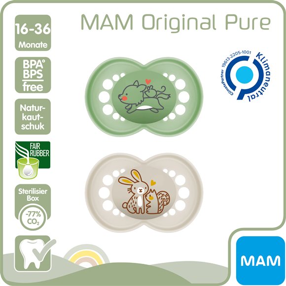 MAM Original Nuggi Kautschuk 16-36m - COSMONDO