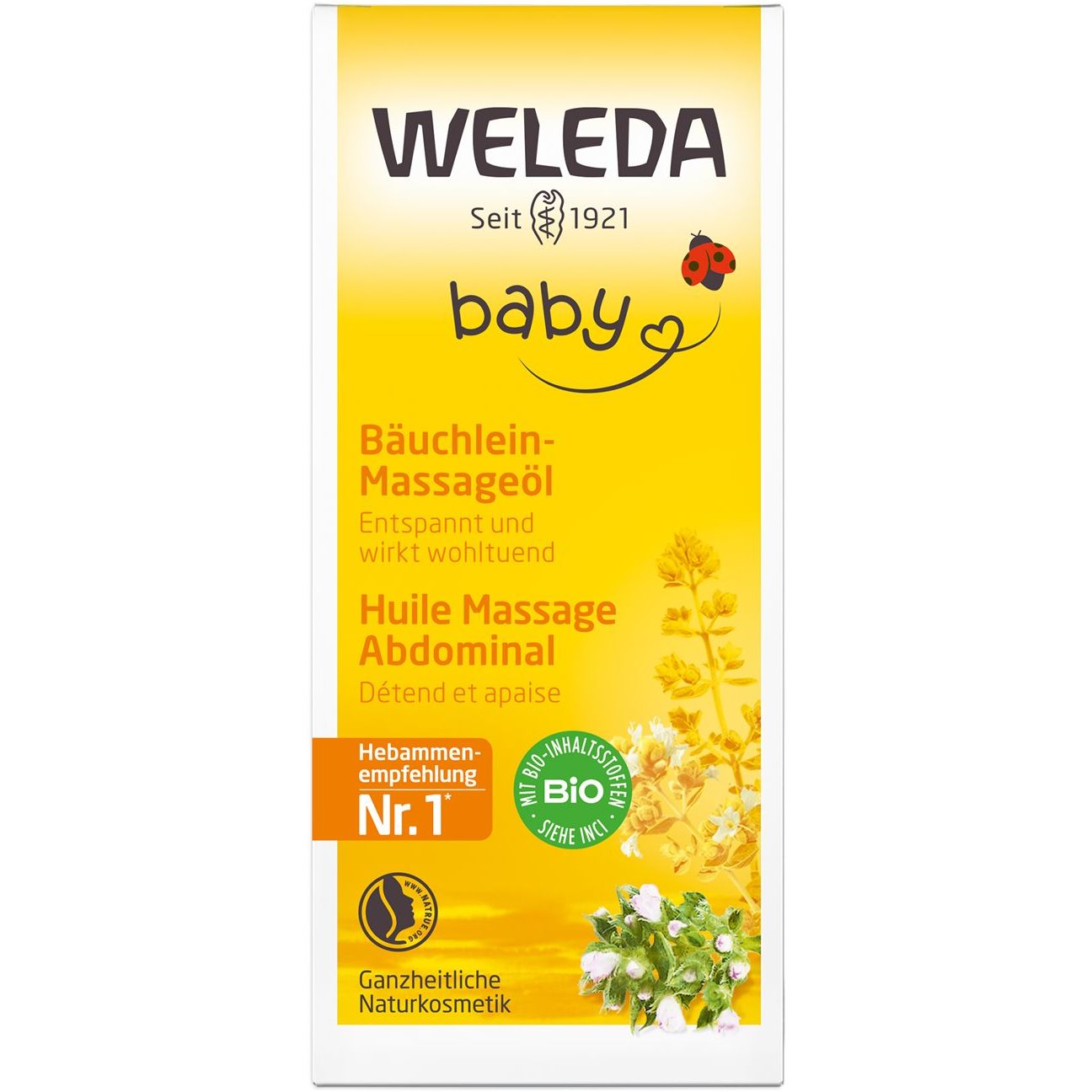 Weleda BABY Bäuchlein-Massageöl  - COSMONDO