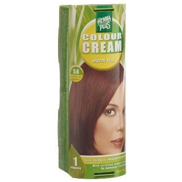 HENNA PLUS Colour Cream 5.6 warm rot - COSMONDO