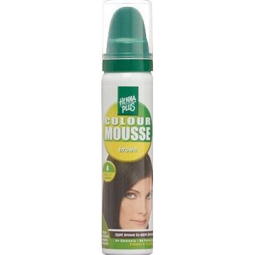 HENNA PLUS Colour Mousse Brown 4 - COSMONDO