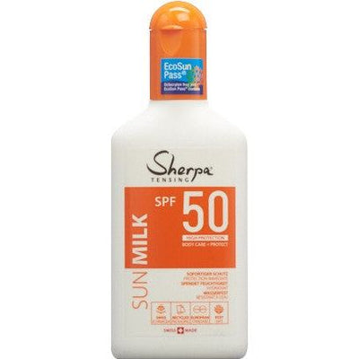 Sherpa Tensing Sonnenmilch SPF50 