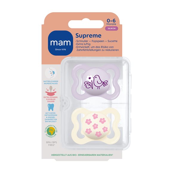 MAM Supreme Nuggi Sili 0-6m - COSMONDO