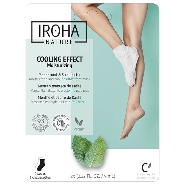 IROHA HANDS&FEET Foot Socks Mask Pepperm - COSMONDO