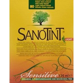 SANOTINT Sensitive Haarfarbe 80 hell naturblond - COSMONDO