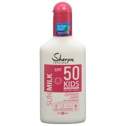 SHERPA TENSING Sonnenmilch SPF50 Kids - COSMONDO