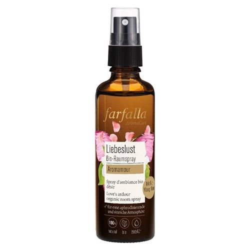 FARFALLA Bio-Raumspray Aromamour Liebeslust - COSMONDO