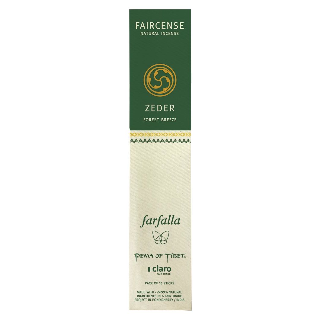 FAIRCENSE Räucherstäbchen Zeder/For Breeze - COSMONDO