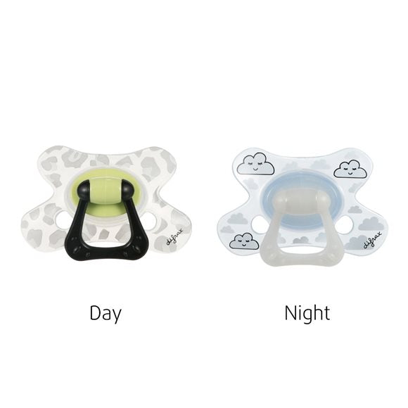 DIFRAX Nuggi Natural 12+M Night Silikon - COSMONDO