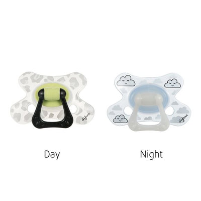 DIFRAX Nuggi Natural 12+M Night Silikon - COSMONDO