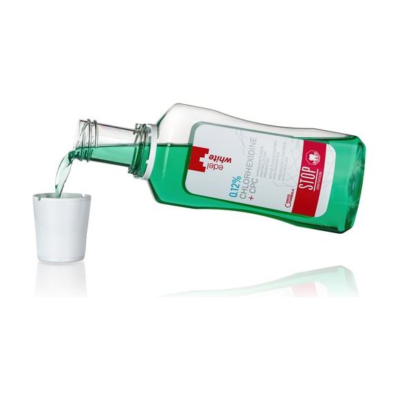 EDEL+WHITE STOP Irritat Mundspülung 1.2 % - COSMONDO