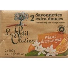 LE PETIT OLIVIER savonnettes fleur orang - COSMONDO
