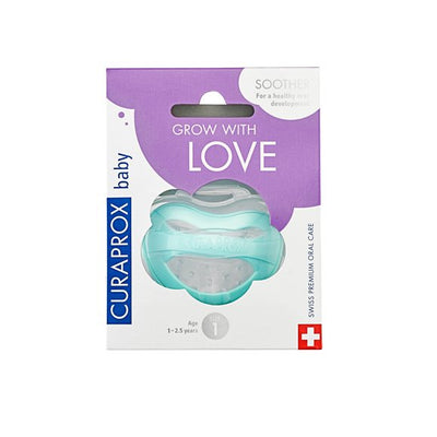 CURAPROX Baby Schnuller Gr1 türkis - COSMONDO