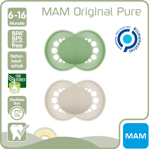 MAM Original Nuggi Kautschuk 6-16m - COSMONDO