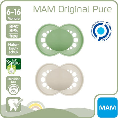 MAM Original Nuggi Kautschuk 6-16m - COSMONDO