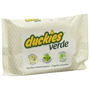 DUCKIES Verde feuchtes WC-Papier