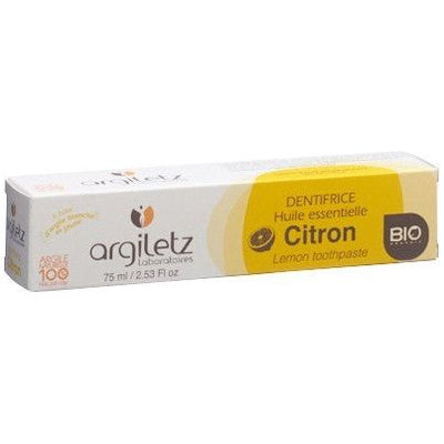 ARGILETZ Zahnpasta Zitrone Bio - COSMONDO