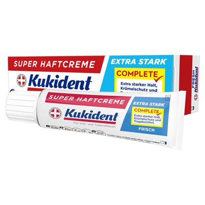KUKIDENT Haftcreme Extra Stark frisch 47 g - COSMONDO