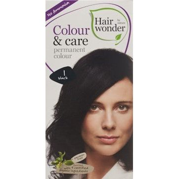HENNA Hairwonder Colour & Care 1 schwarz - COSMONDO