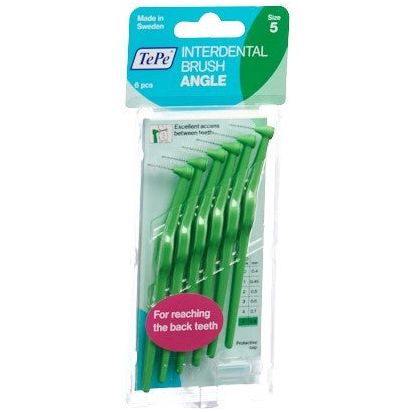 TEPE Angle Interdental-Brush 0.8mm grün