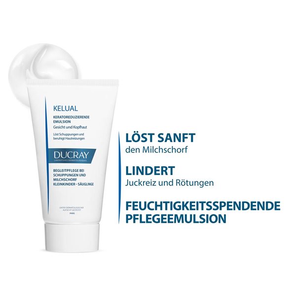 DUCRAY KELUAL Emulsion bei Milchschorf - COSMONDO