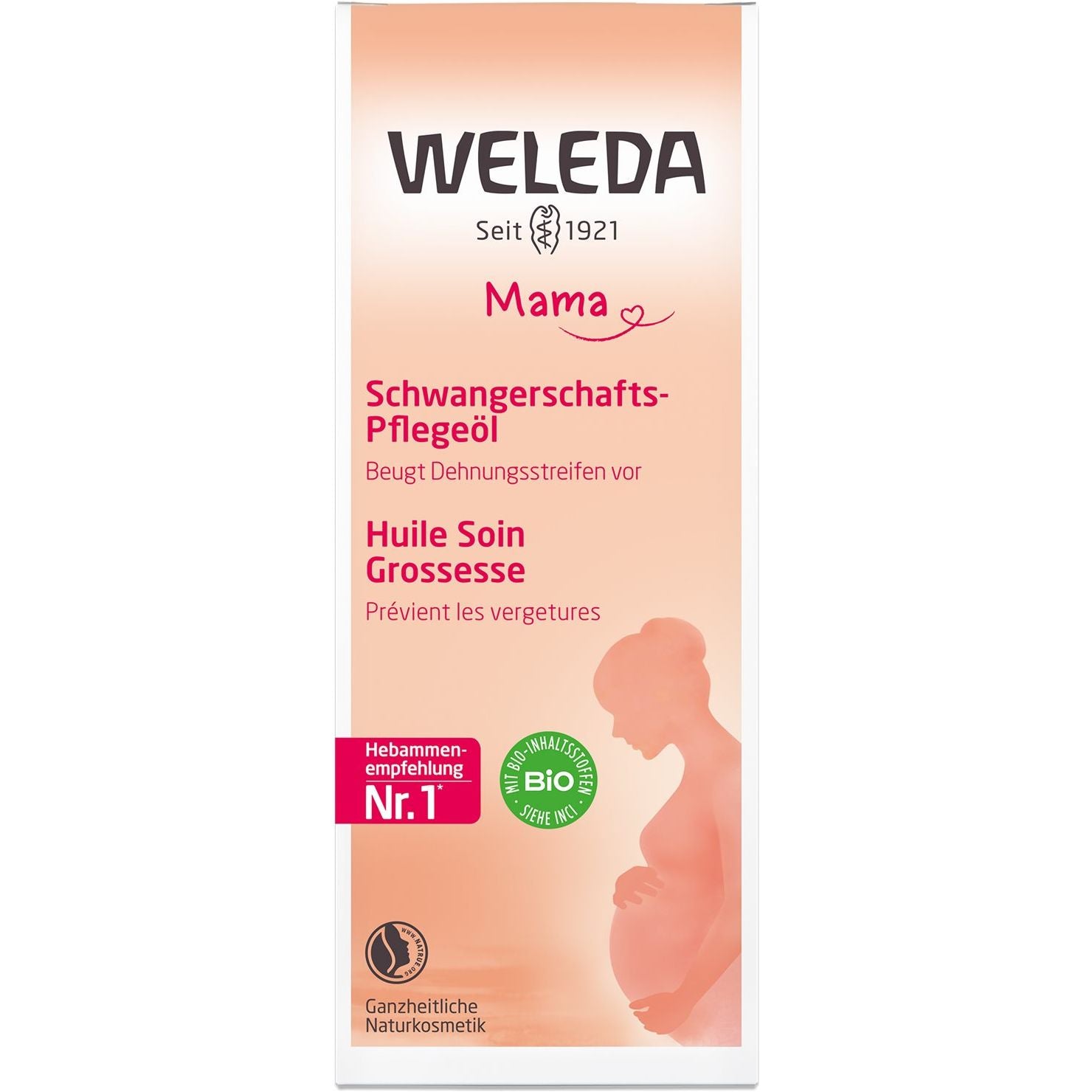 Weleda MAMA Schwangerschafts-Pflegeöl Disp - COSMONDO