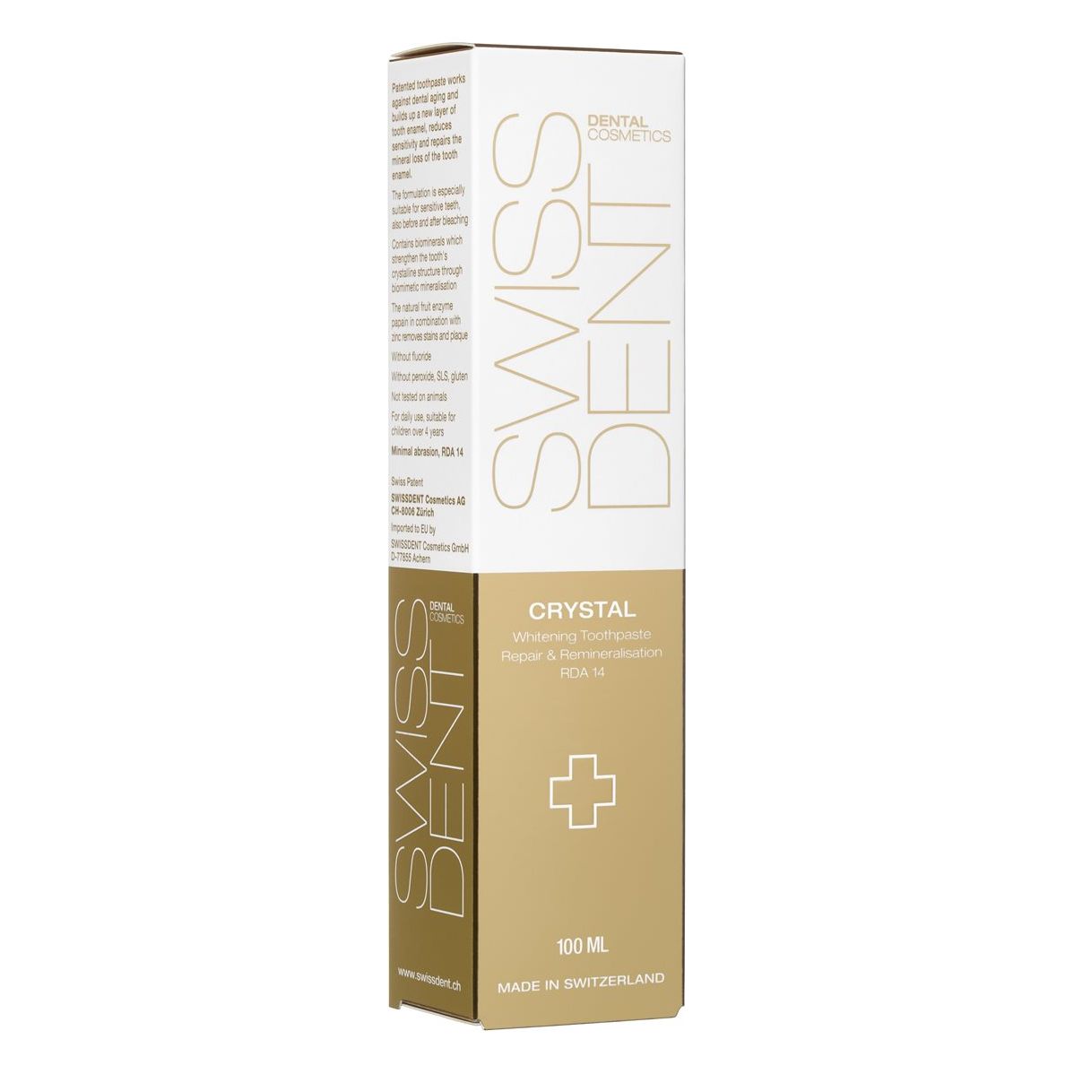 SWISSDENT Crystal Zahnpasta - COSMONDO