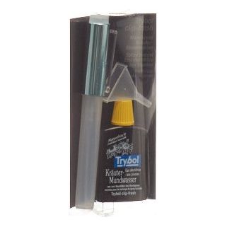 TRYBOL Mundspr clip-fresh blau 8ml +Mundwass 20ml - COSMONDO