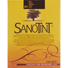 SANOTINT Haarfarbe 01 schwarz - COSMONDO