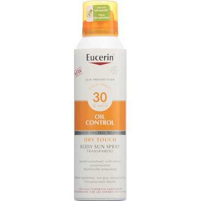 Eucerin SUN Body Spray Oil Contr Dry Touch LSF30  - COSMONDO