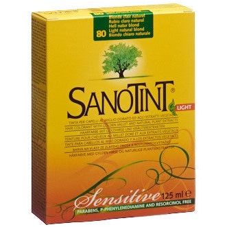 SANOTINT Sensitive Haarfarbe 80 hell naturblond - COSMONDO