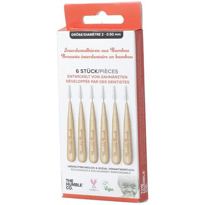 THE HUMBLE Interdentalbürste Bambus 0.5mm - COSMONDO