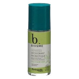Biosme Deodorant probiotisch Roll-on Eau d'aloe vera Nachfüllbar