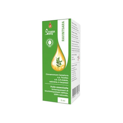 Aromasan Ravintsara Ätherisches Öl in Schachtel Bio - COSMONDO