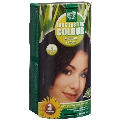 HENNA PLUS Long Last Colour medium brown 4 - COSMONDO