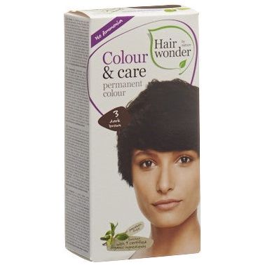 HENNA Hairwonder Colour & Care 3 dunkelbraun - COSMONDO