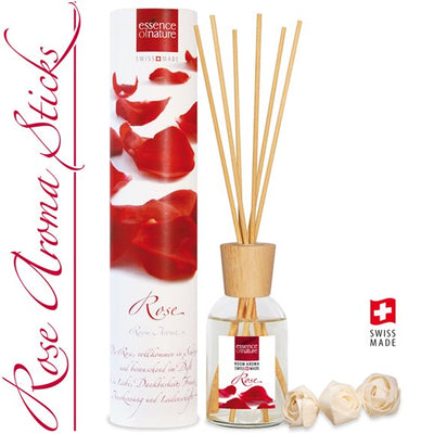 ESSENCE OF NATURE Rose Aroma Sticks - COSMONDO