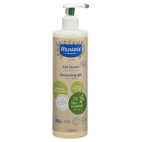 MUSTELA BIO Waschgel Haare Körper (neu) - COSMONDO