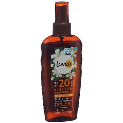 LOVEA Trockenöl SPF20 Monoï de Tahiti - COSMONDO