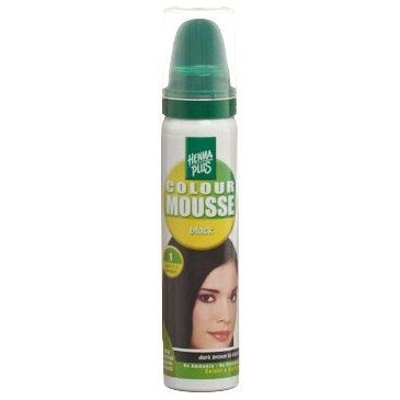 HENNA PLUS Colour Mousse Schwarz 1 - COSMONDO