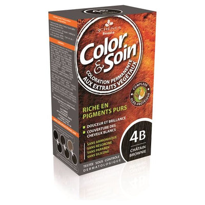 COLOR & SOIN Coloration 4B brownie chesnut - COSMONDO