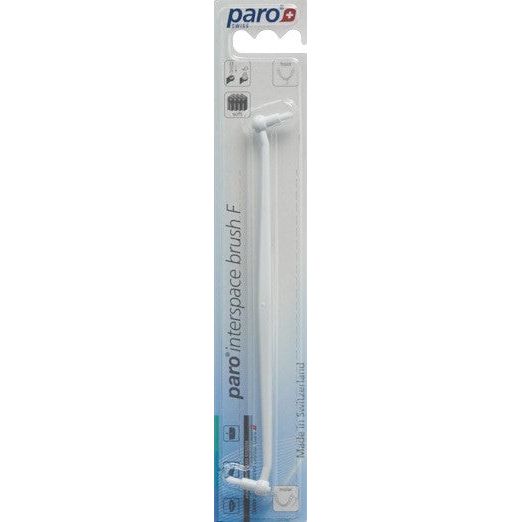 PARO Interspace Bürste F Halter weiss 2 Bürsten - COSMONDO